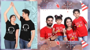 Online Couple T-Shirts | Family T-Shirt | New Year T-shirts 